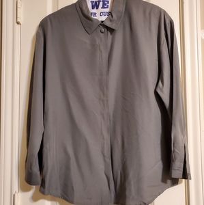 Chrysantheme Woman Olive Shirt